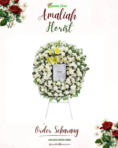 Krans Bunga Duka Cita di Wirogunan